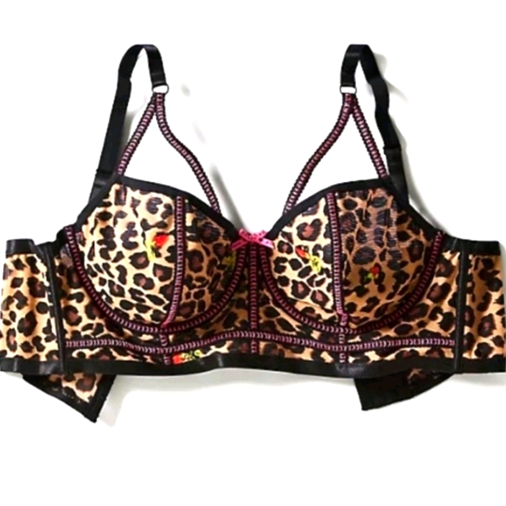 Betsey Johnson for Torrid Leopard Bralette